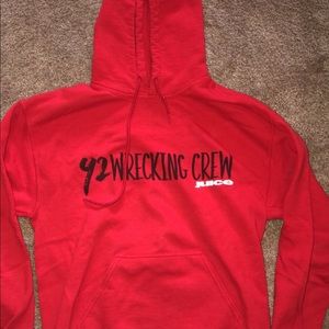 Red “Juice” Hoodie